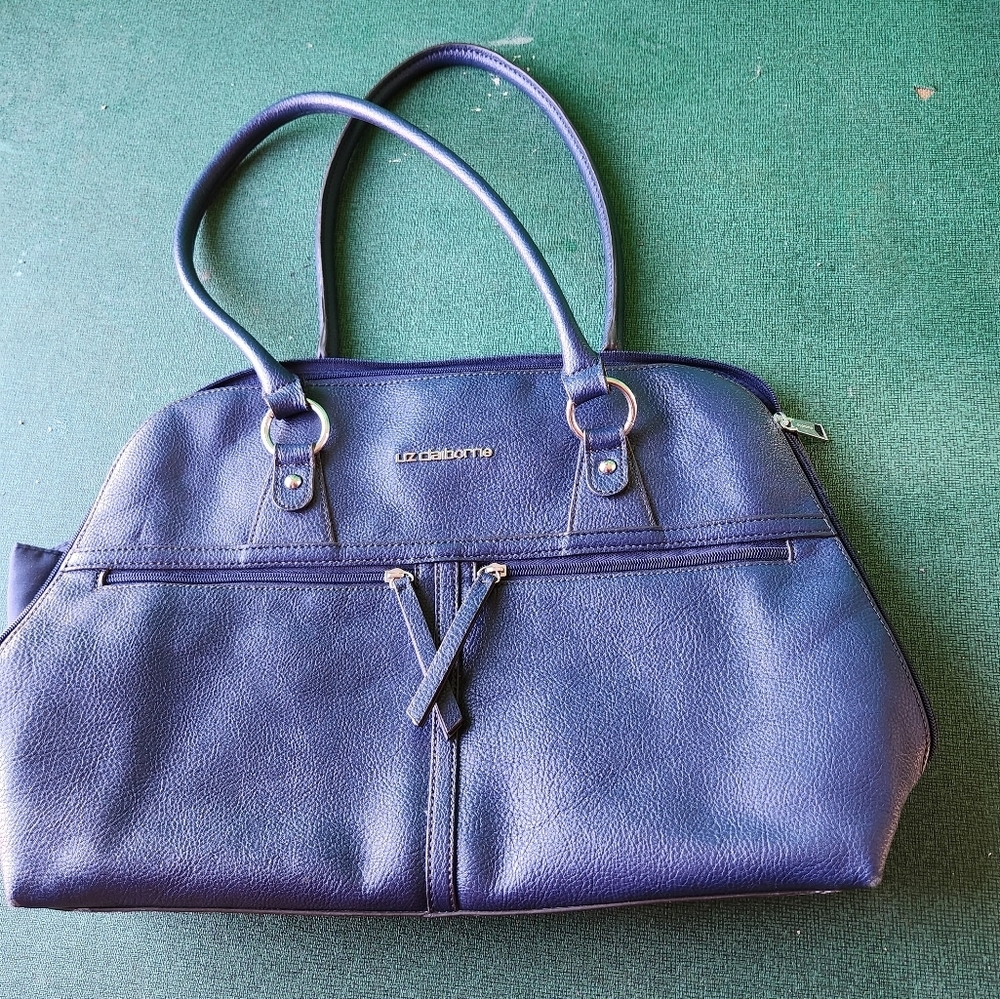 Liz Claiborne Blue Shoulder Bag